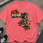 No Fear Skateboard Raccoon T-Shirt