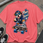 Skateboarding Pug T-Shirt