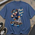 Skateboarding Pug T-Shirt