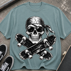 Skull & Crossed Skateboards Tee