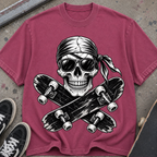 Skull & Crossed Skateboards Tee