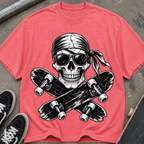 Skull & Crossed Skateboards Tee