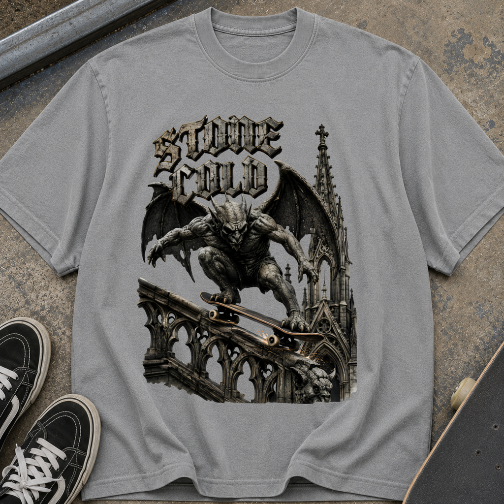 Stone Cold Gothic Gargoyle T-Shirt