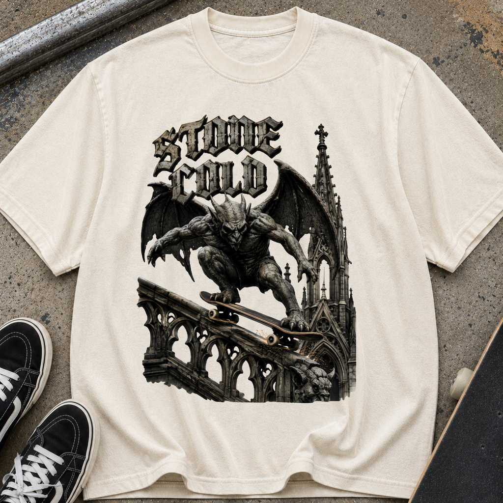 Stone Cold Gothic Gargoyle T-Shirt