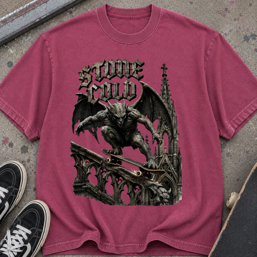 Stone Cold Gothic Gargoyle T-Shirt