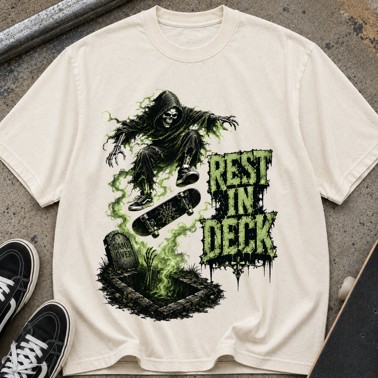 Rest in Deck Skateboard Tee