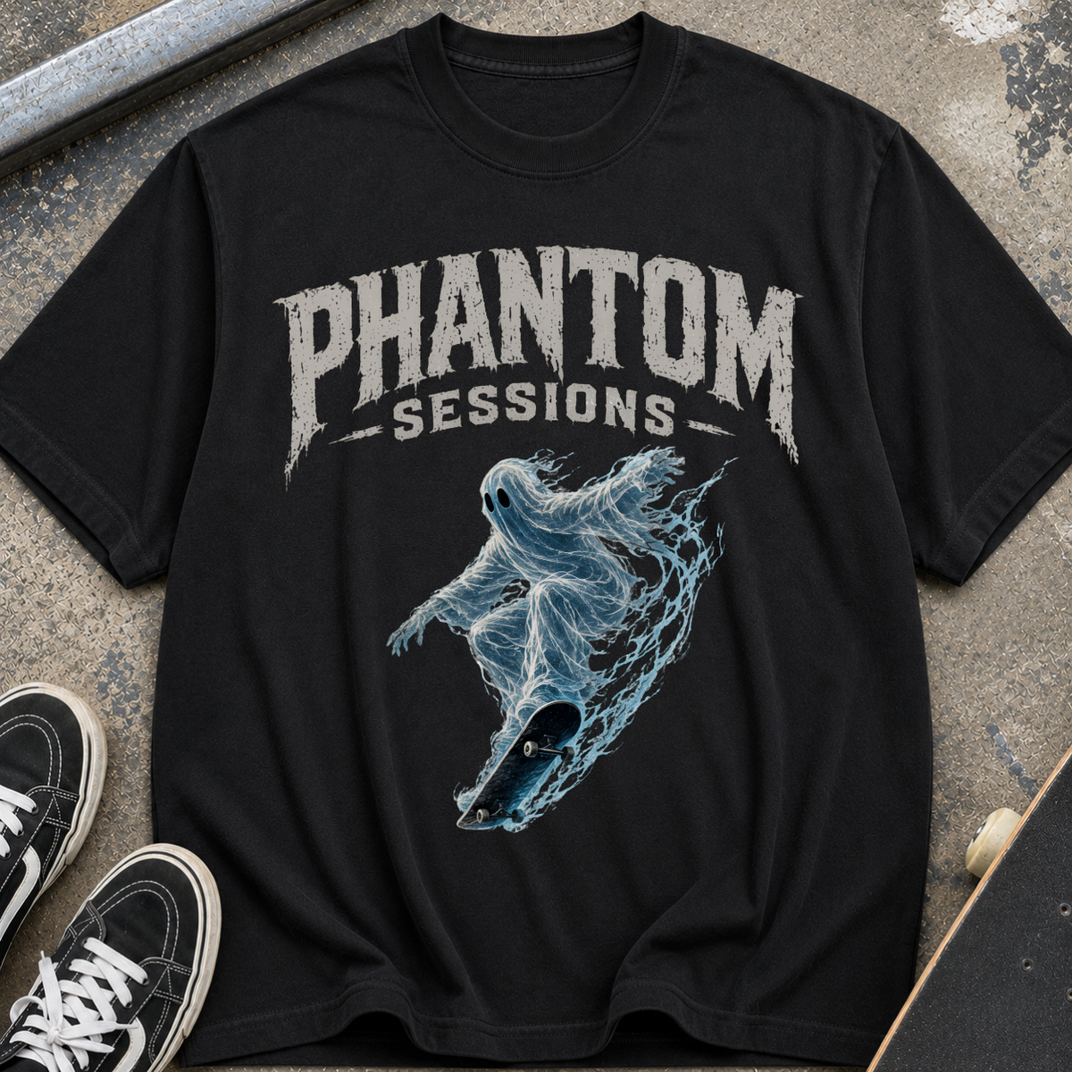 Phantom Sessions Skateboard T-Shirt