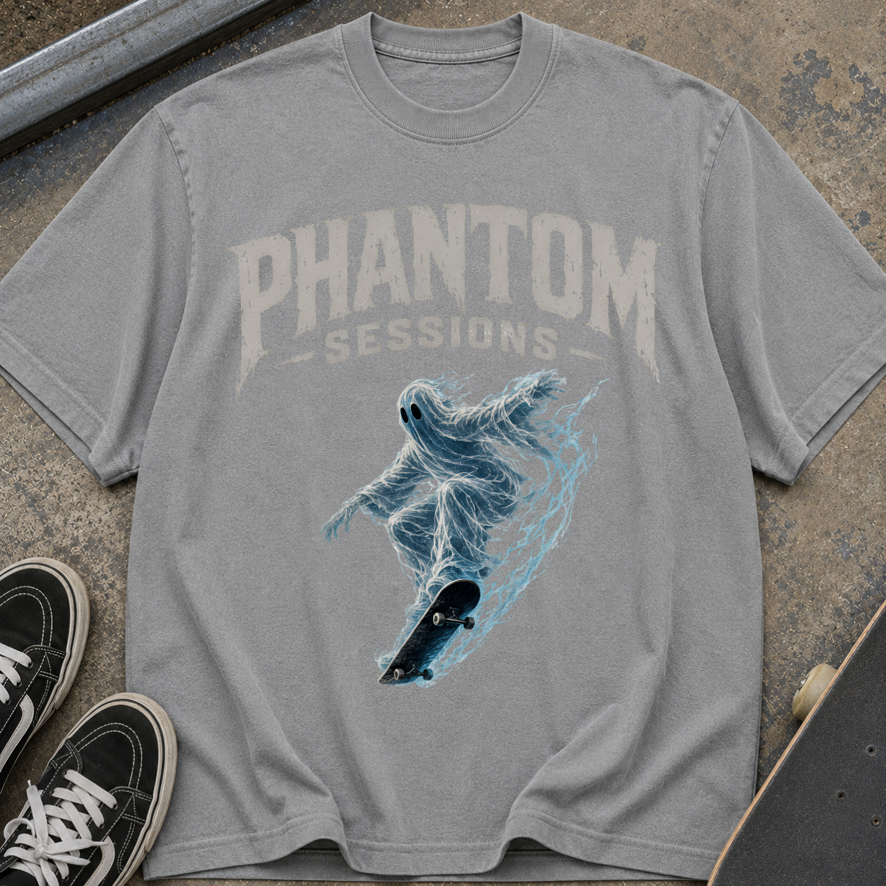 Phantom Sessions Skateboard T-Shirt