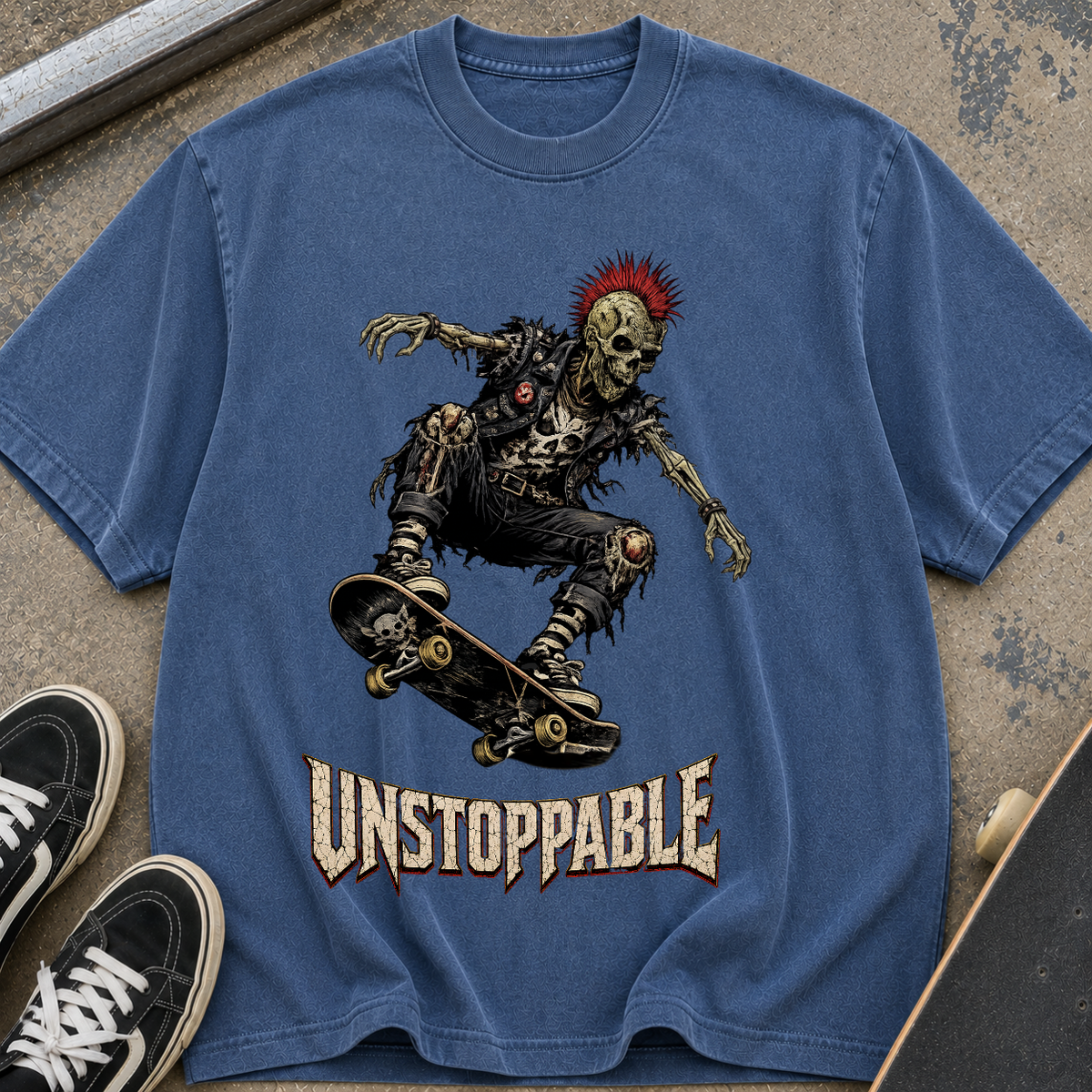 Skateboard Zombie Tee