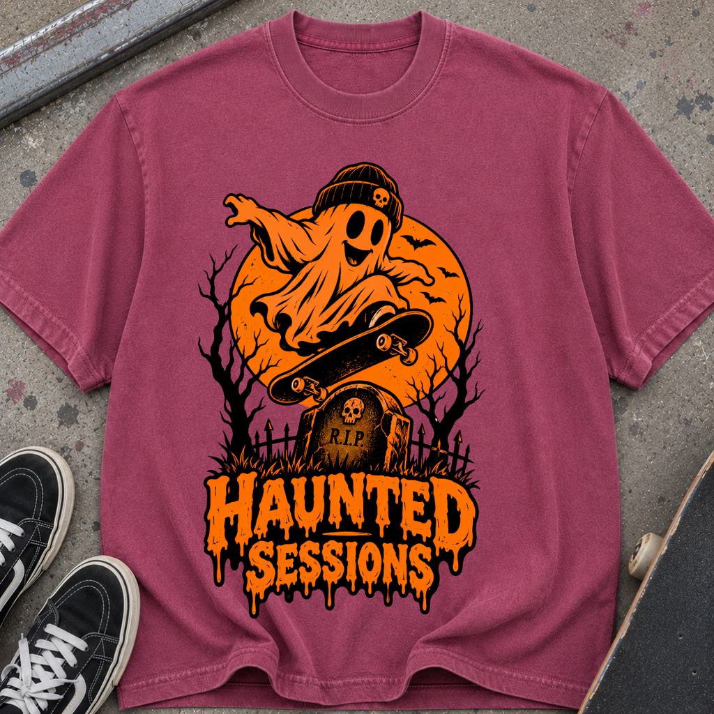 Haunted Sessions Skateboard Tee