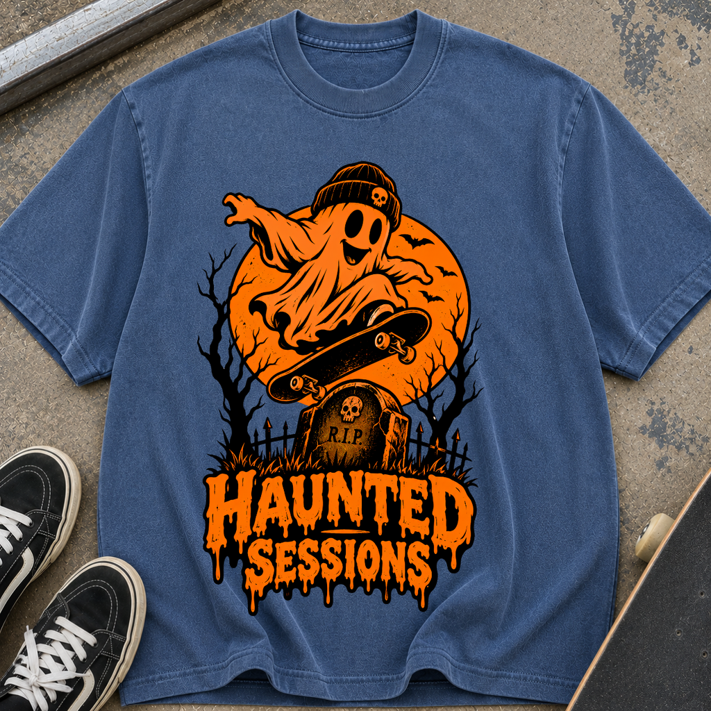 Haunted Sessions Skateboard Tee