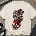 Skull King Skateboard T-Shirt