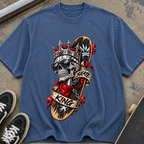 Skull King Skateboard T-Shirt