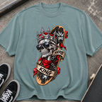 Skull King Skateboard T-Shirt