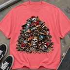Skateboard Skull Pile T‑Shirt