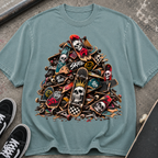 Skateboard Skull Pile T‑Shirt