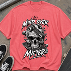 Mind Over Matter Skull Graphic T‑Shirt