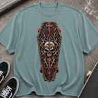 Gothic Coffin Skull T-Shirt