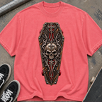 Gothic Coffin Skull T-Shirt