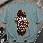 Skull 'Death Grip' Skateboard T-Shirt