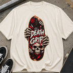 Skull 'Death Grip' Skateboard T-Shirt