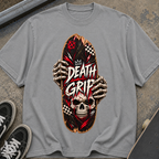 Skull 'Death Grip' Skateboard T-Shirt