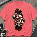 Skull 'Death Grip' Skateboard T-Shirt