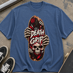 Skull 'Death Grip' Skateboard T-Shirt