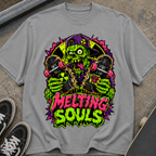 Melting Souls Horror Graphic T-Shirt