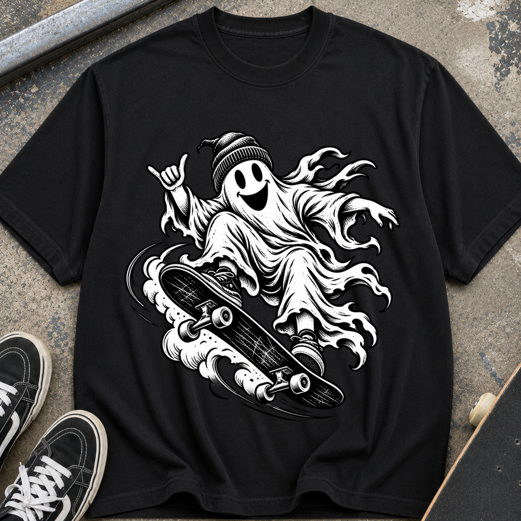 Skateboarding Ghost T-Shirt