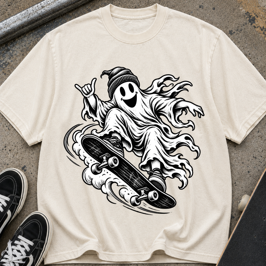 Skateboarding Ghost T-Shirt