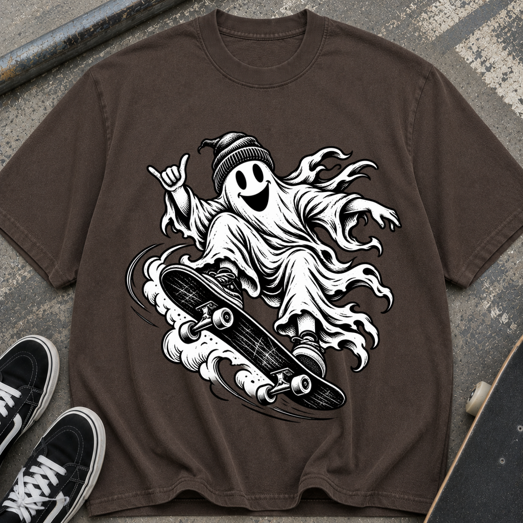 Skateboarding Ghost T-Shirt