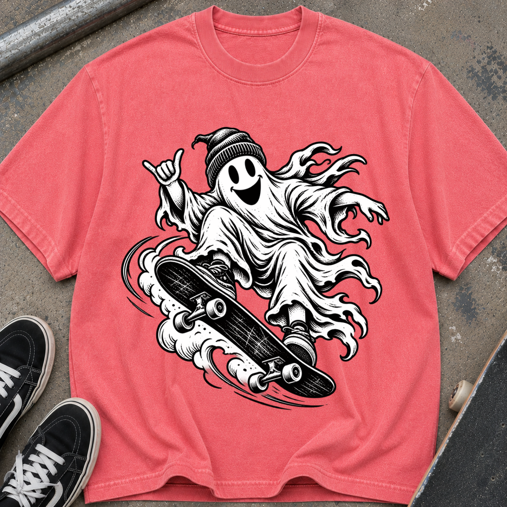 Skateboarding Ghost T-Shirt