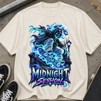 Midnight Session Skateboard Grim Reaper T-Shirt