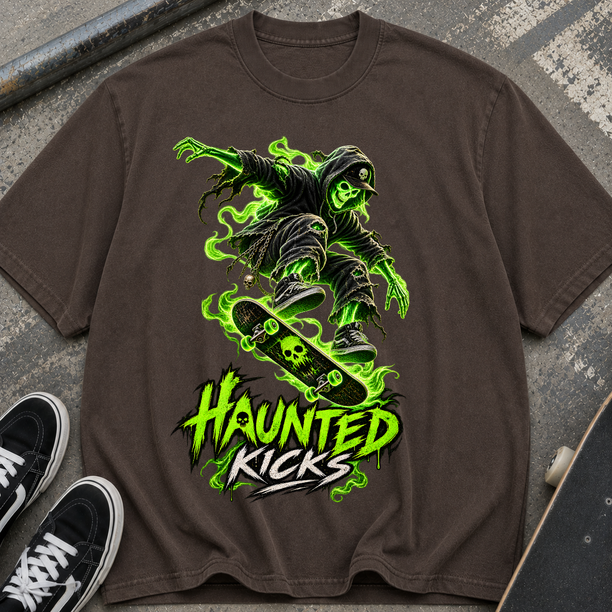 Haunted Kicks Skate Tee