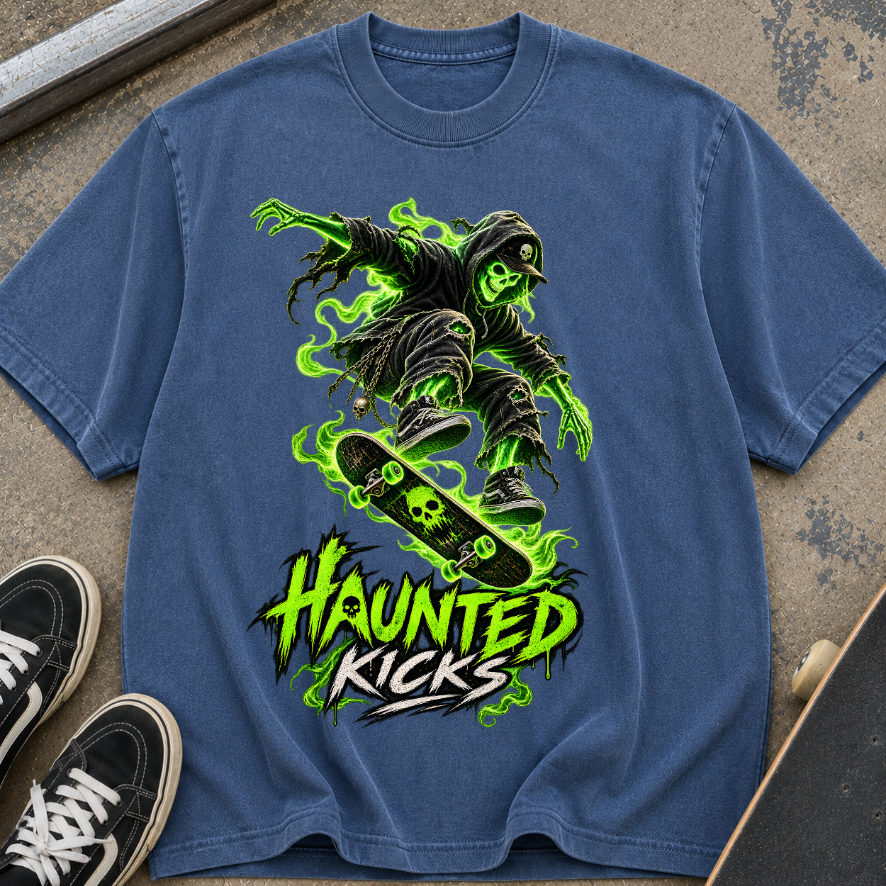 Haunted Kicks Skate Tee