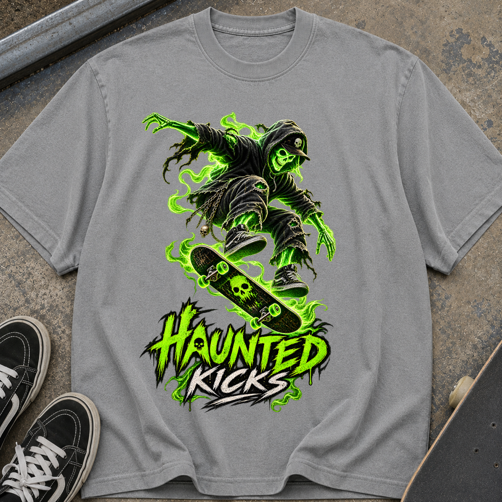 Haunted Kicks Skate Tee
