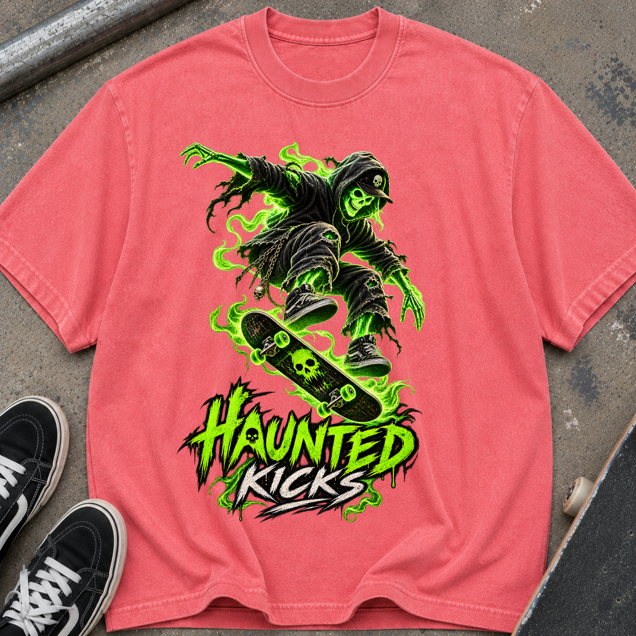 Haunted Kicks Skate Tee