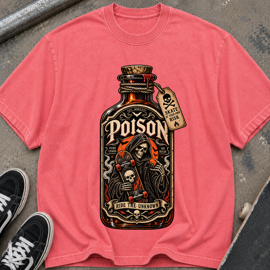 Poison Bottle Graphic T‑Shirt