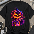 Halloween Skate Pumpkin T-Shirt