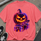 Halloween Skate Pumpkin T-Shirt