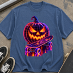 Halloween Skate Pumpkin T-Shirt