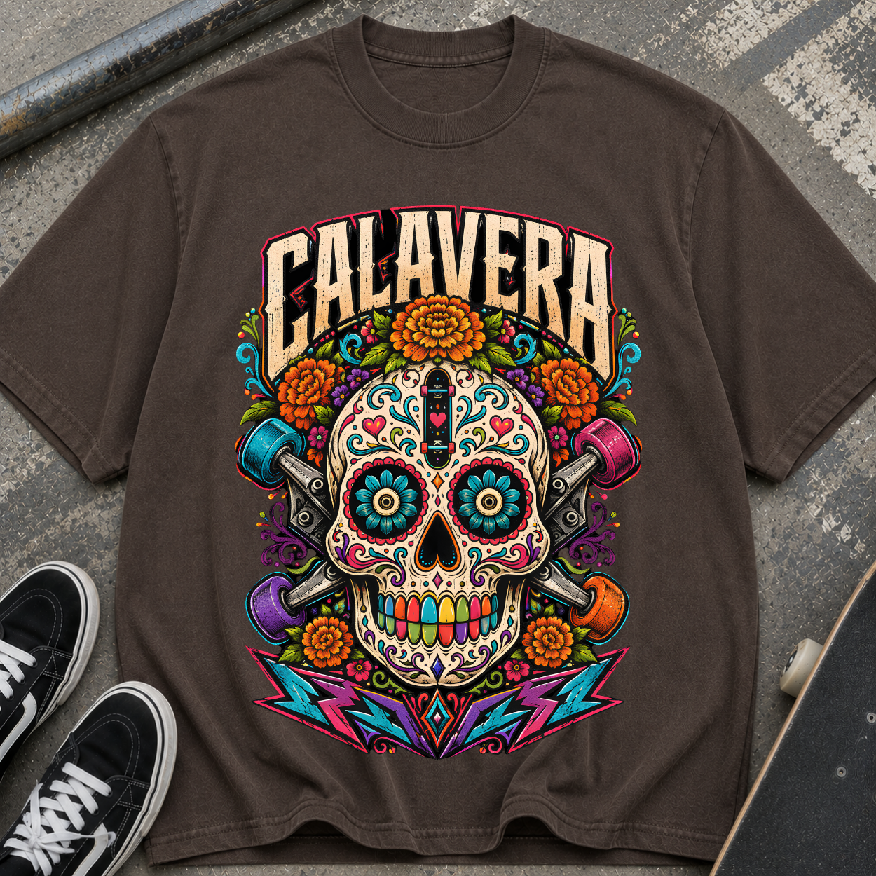 Calavera Skull T-Shirt