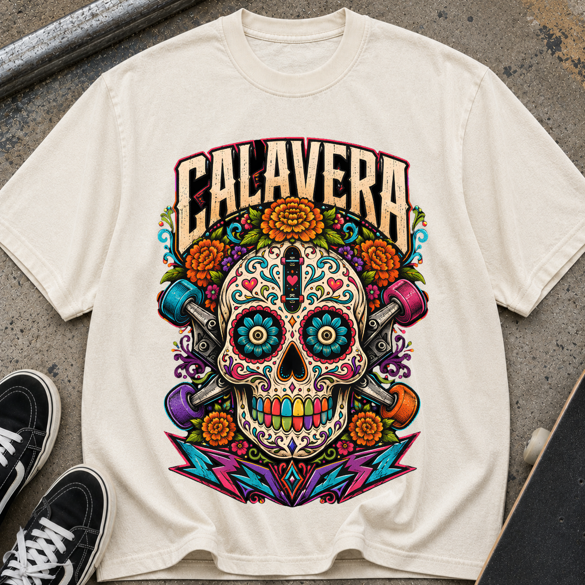 Calavera Skull T-Shirt