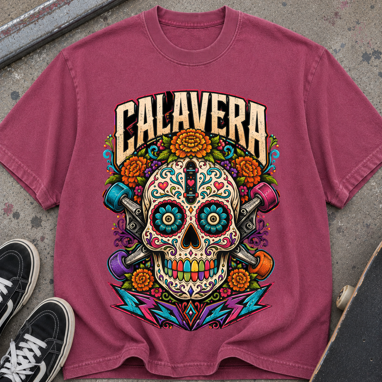 Calavera Skull T-Shirt