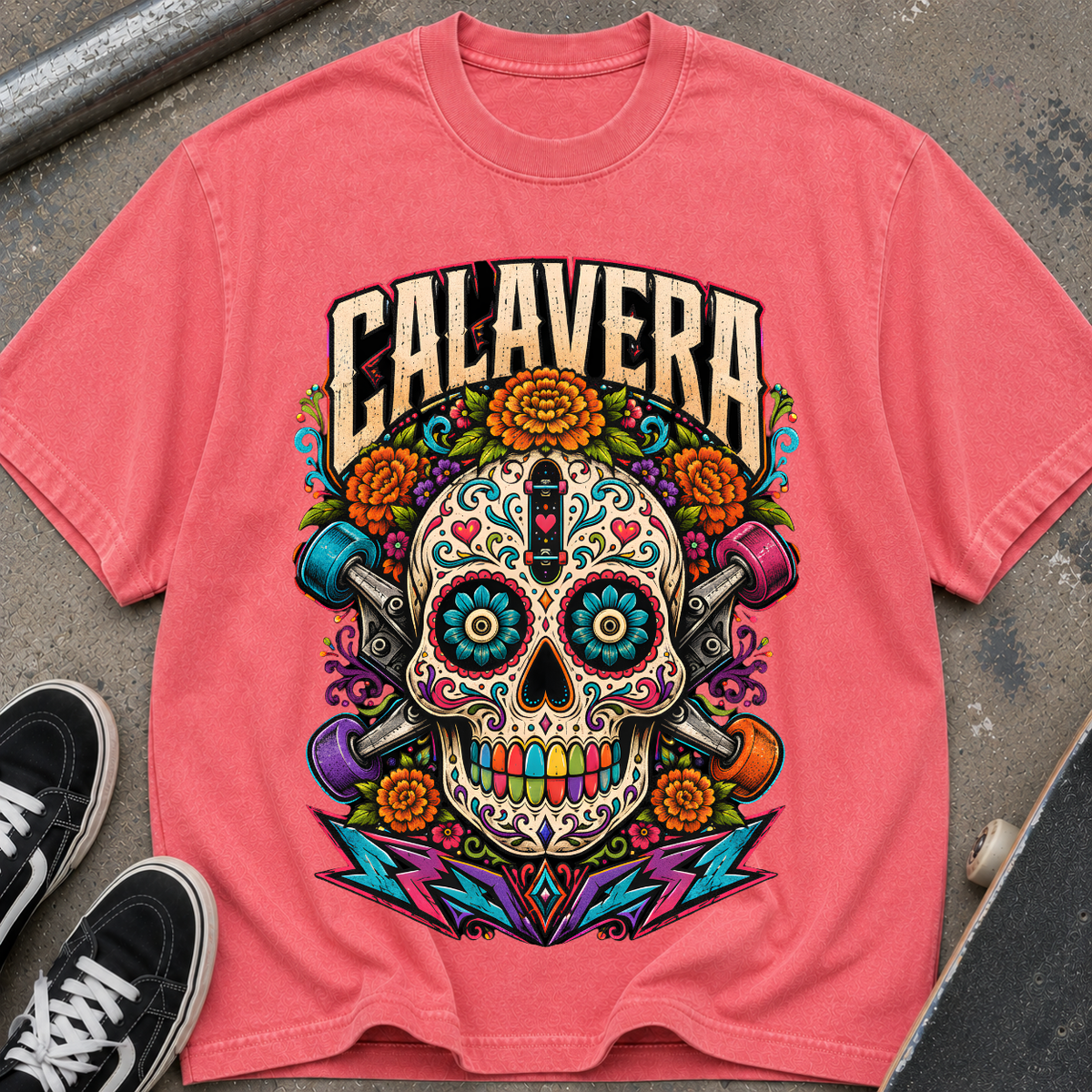 Calavera Skull T-Shirt