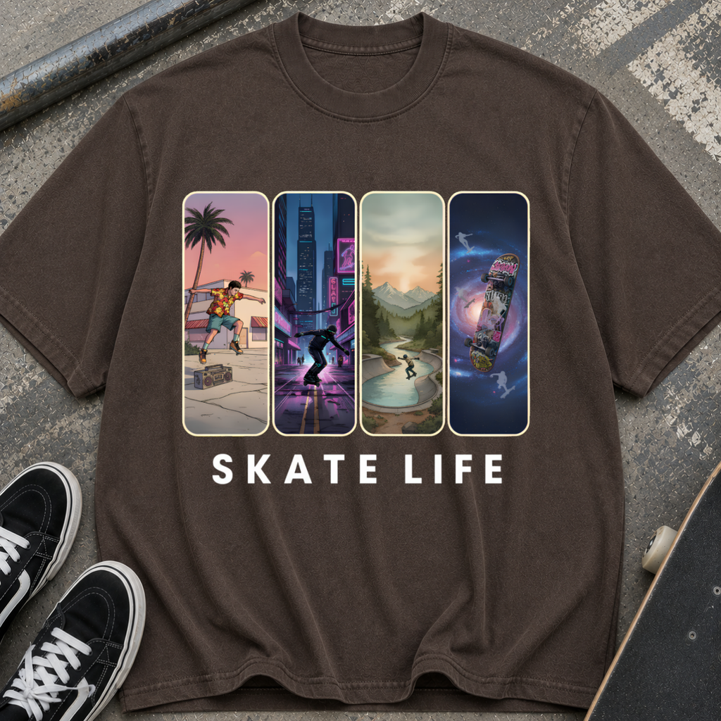 Skate Life Graphic T-Shirt