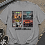 Street Rebellion T‑Shirt — "Grind Tag Crew" Urban Graffiti Tee