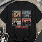 Street Rebellion T‑Shirt — "Grind Tag Crew" Urban Graffiti Tee