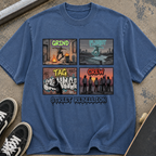 Street Rebellion T‑Shirt — "Grind Tag Crew" Urban Graffiti Tee
